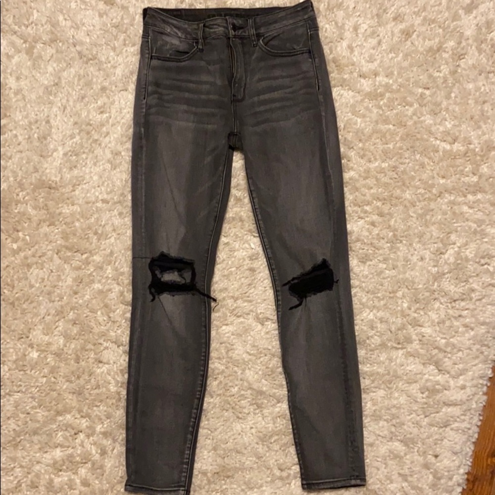 High Waisted American Eagle Jeans